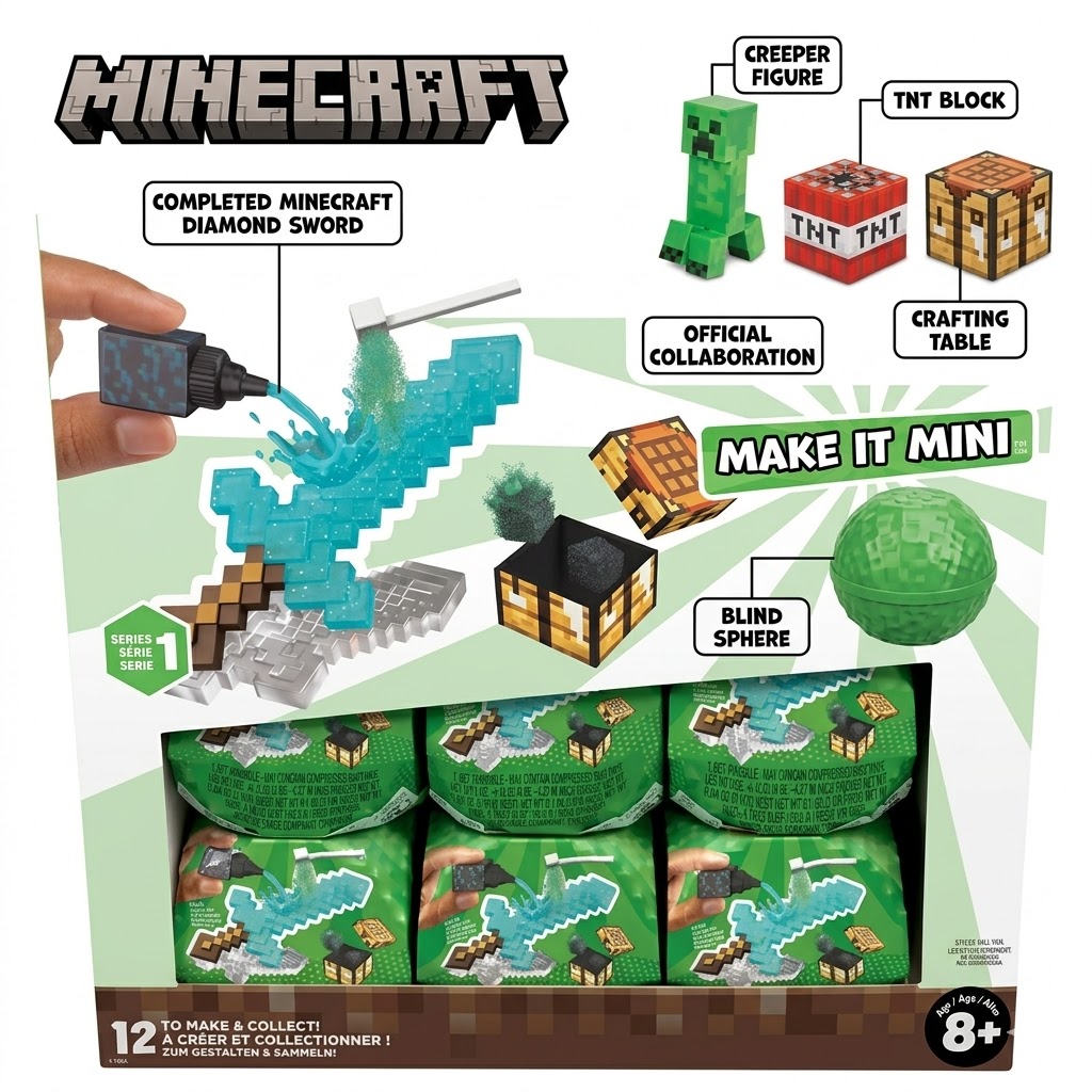 Resin Crafting Minecraft - مجموعة MGA Miniverse Minecraft Make It