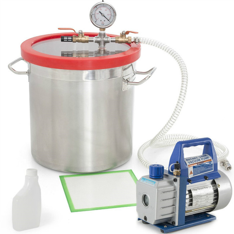 Vacuum Chamber Small - 220 فولت RS-1 دوارة ريشة فراغ
