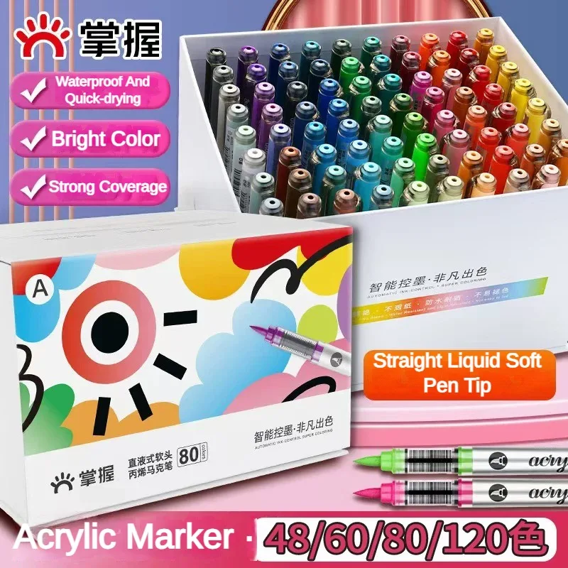 GRASP 120/1 ألوان ماركر أكريلي - مراجعة Copic Marker Sketch وسعره