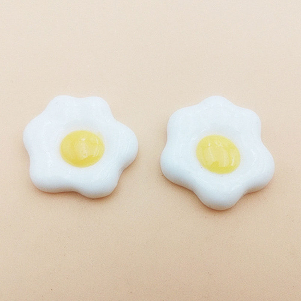 20 قطعة من البيض المقلي الاصطن - مراجعة Resin Craft Material وسعره