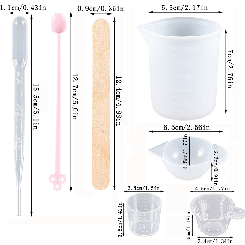 مجموعة أدوات صب الراتنج الإيبو - مراجعة Resin Jewelry Kit وسعره