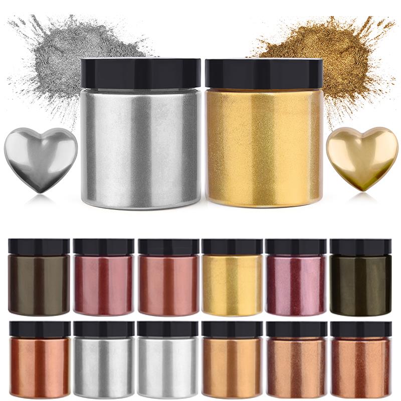 صبغة صبغة معدنية لصنع المجوهرا - مراجعة Resin Pigment Set وسعره